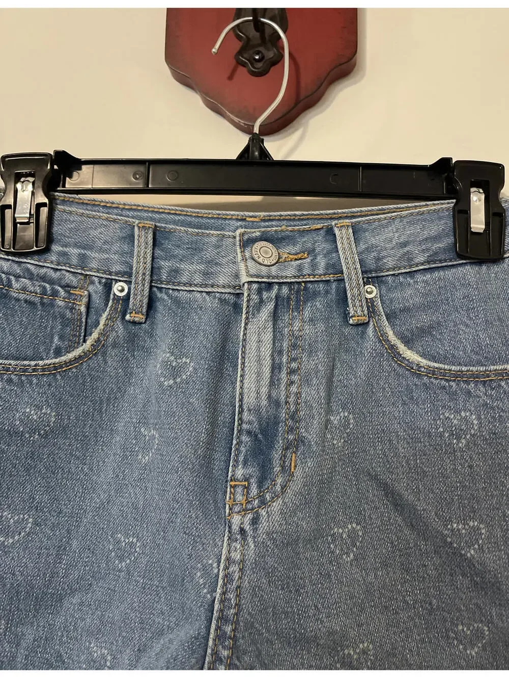 Old Navy Girls Size 14 Cut-Off Blue Denim Adjustable Waist Shorts NWT! A3519